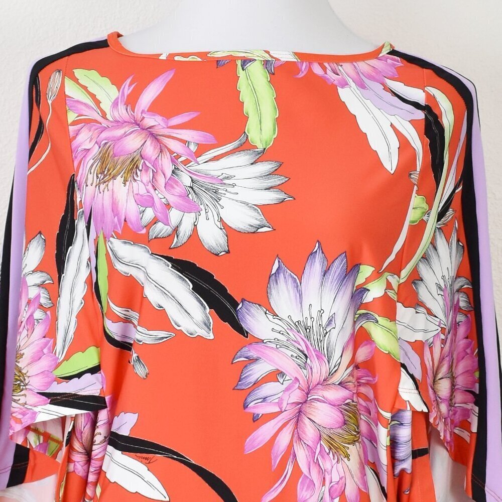 Trina Turk Shangri La Floral Tunic Swim Cover-Up - XS - Picture 3 of 9